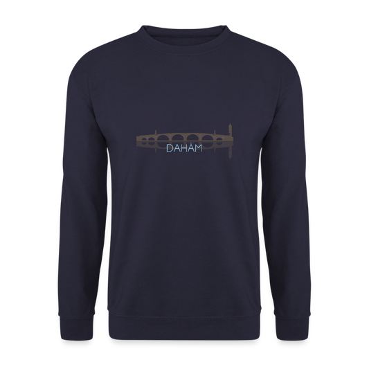 UNISEX SWEATSHIRT - ALTE BRÜCKE DAHÄM DARK - Navy