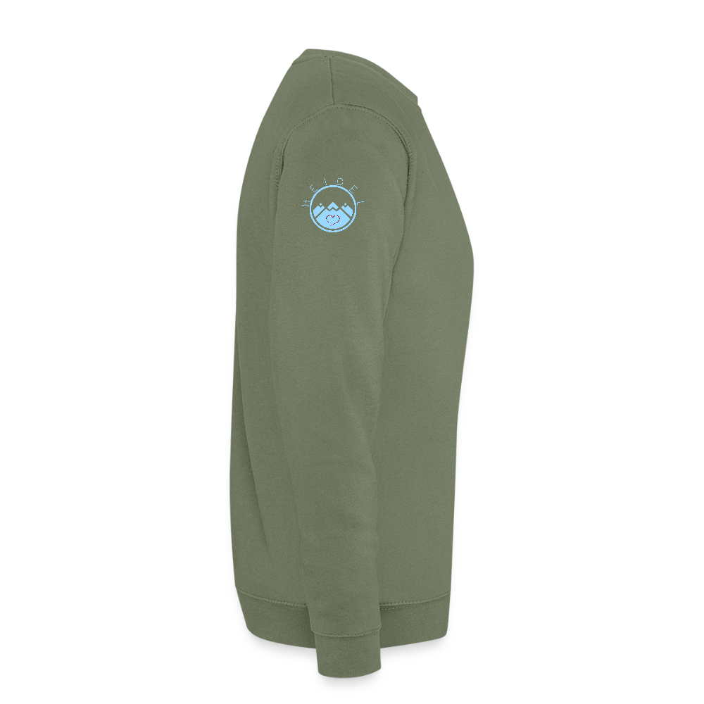 UNISEX SWEATSHIRT - HEIDEL(BERG)ER  MIT HERZ DARK - Armeegrün