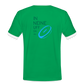 HERREN KONTRAST SHIRT - IN NEINE UFF DA ZEIL RUGBY TRANSPARENT - Kelly Green/Weiß