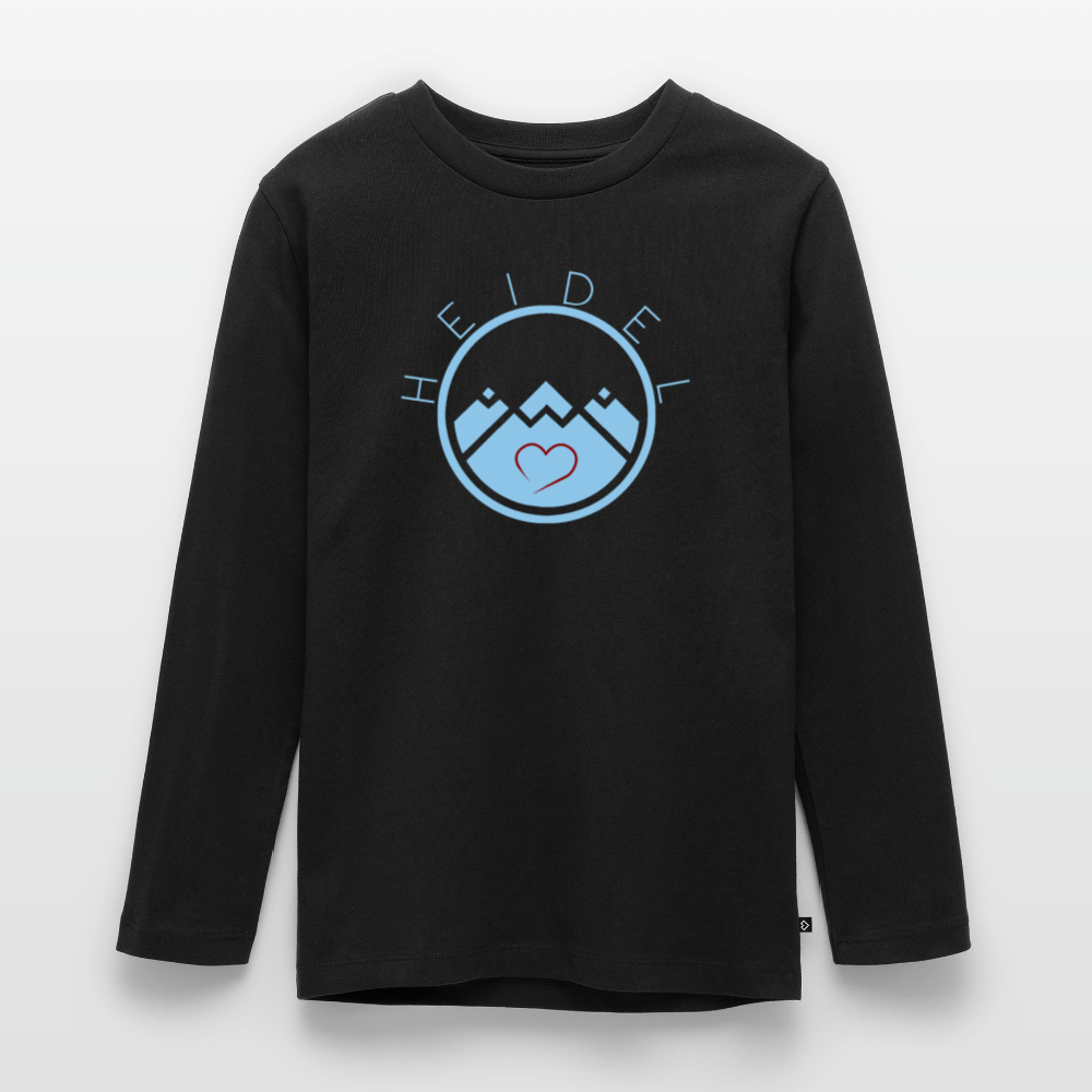TEENAGER PREMIUM LANGARM-SHIRT - HEIDELSTORE DARK - Schwarz