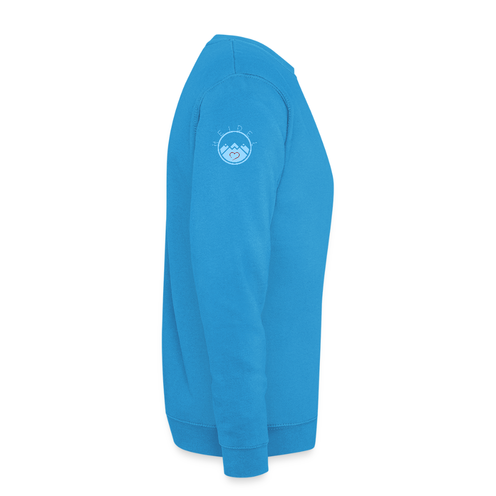 UNISEX SWEATSHIRT - ALLA MOL SEKT TRANSPARENT - Meeresblau
