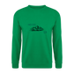 UNISEX SWEATSHIRT - HEIDEL(BERG)ER TRANSPARENT - Kelly Green