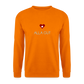 UNISEX SWEATSHIRT - ALLA GUT DARK - Orange