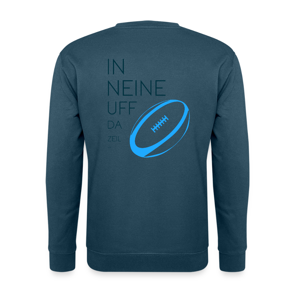 UNISEX SWEATSHIRT - IN NEINE UFF DA ZEIL RUGBY TRANSPARENT - Indigoblau