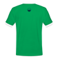 HERREN KONTRAST SHIRT- HEIDEL(BERG)ER TRANSPARENT - Kelly Green/Weiß