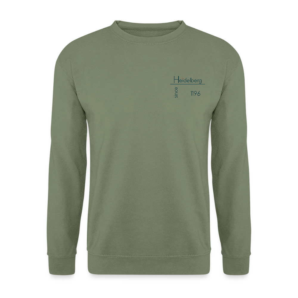 UNISEX SWEATSHIRT  - HEIDELBERG SINCE TRANSPARENT - Armeegrün