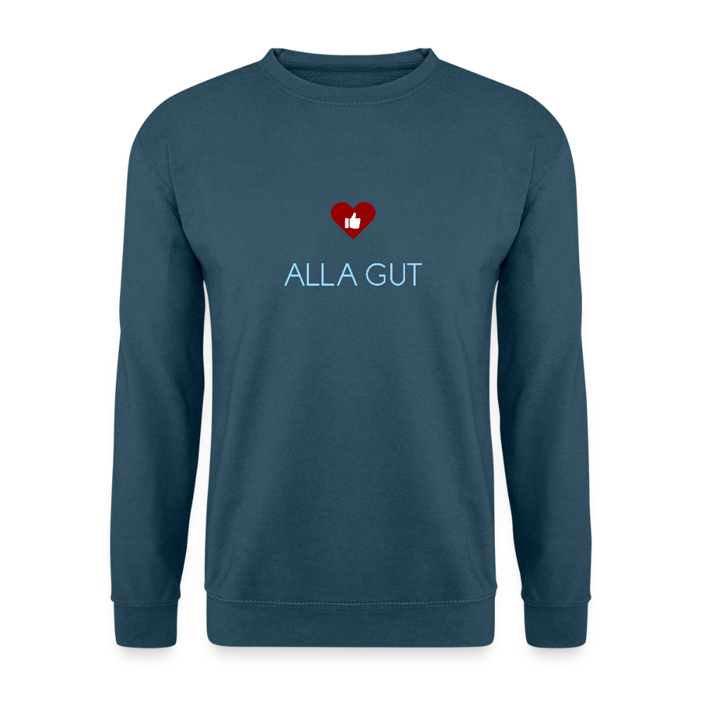 UNISEX SWEATSHIRT - ALLA GUT DARK - Indigoblau