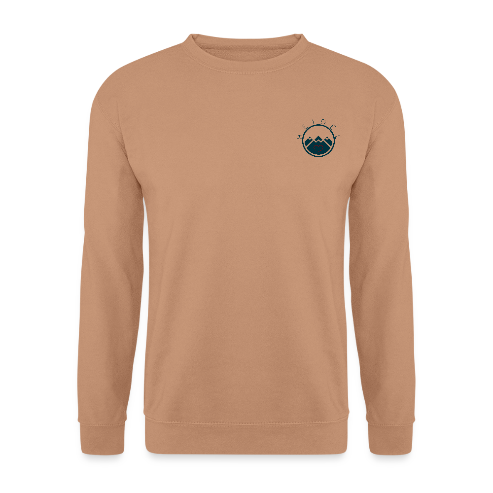 UNISEX SWEATSHIRT - IN NEINE UFF DA ZEIL RUGBY TRANSPARENT - Mocca