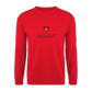 UNISEX SWEATSHIRT - ALLA GUT TRANSPARENT - Rot