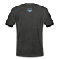 HERREN KONTRAST SHIRT- ALLA GUT DARK - Anthrazit/Schwarz