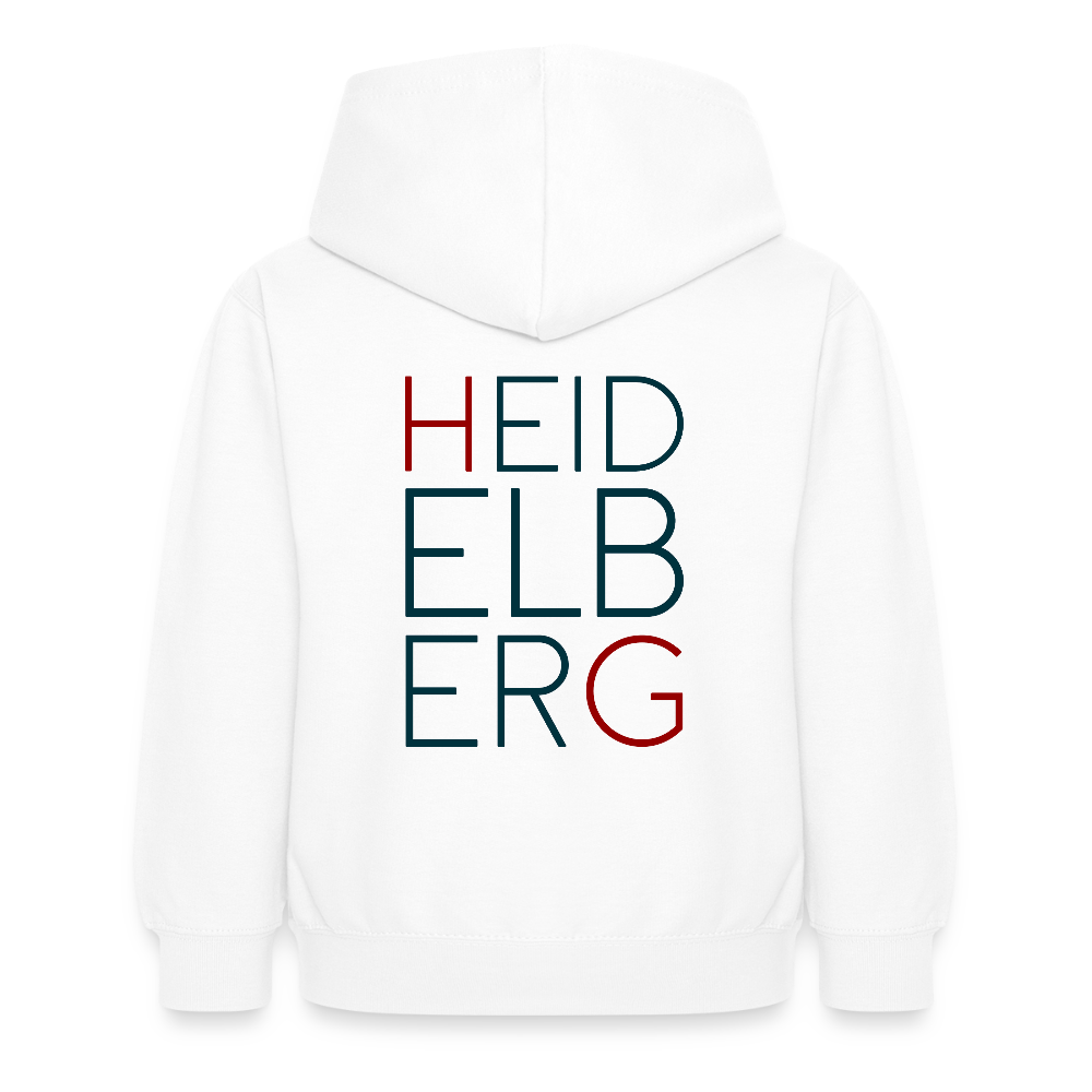 KINDER PREMIUM HOODIE - HEIDELBERG TRANSPARENT - Weiß