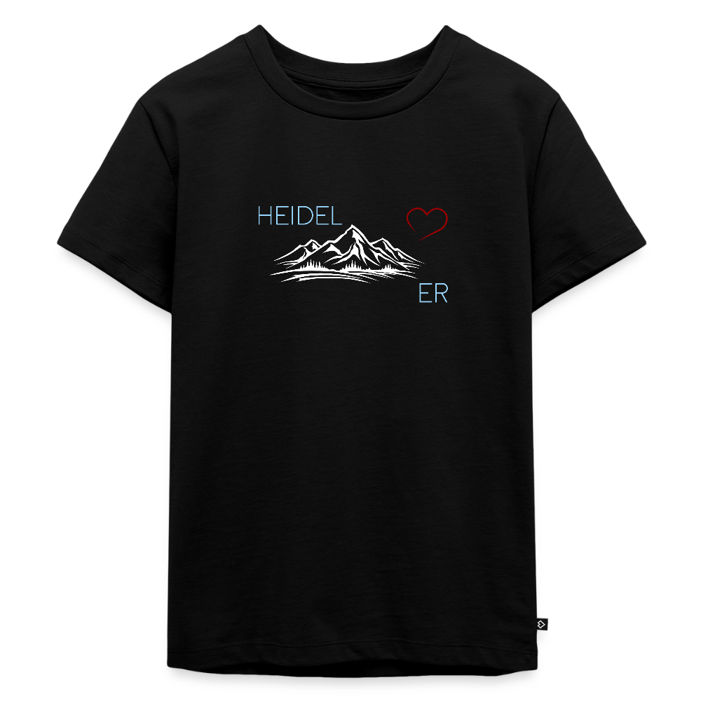 KINDER PREMIUM SHIRT - HEIDEL(BERG)ER DARK - Schwarz