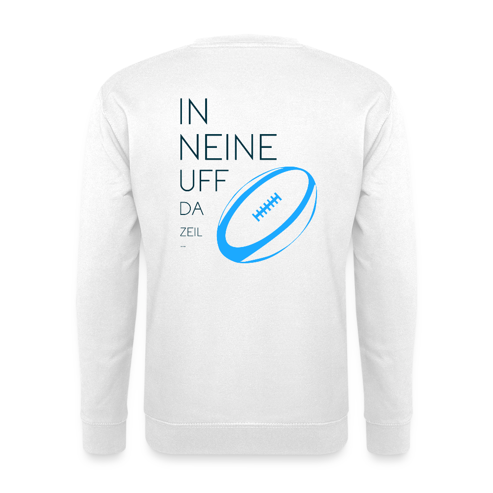 UNISEX SWEATSHIRT - IN NEINE UFF DA ZEIL RUGBY TRANSPARENT - Weiß