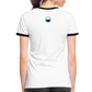 DAMEN KONTRAST SHIRT - NUFF UN NUNNA TRANSPARENT - Weiß/Schwarz