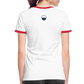 DAMEN KONTRAST SHIRT - NUFF UN NUNNA TRANSPARENT - Weiß/Rot