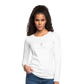 DAMEN LANGARM-SHIRT - ALLA MOL DARK - weiß