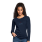 DAMEN LANGARM-SHIRT - ALLA MOL DARK - Navy