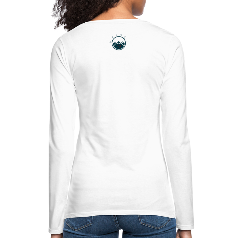 DAMEN LANGARM-SHIRT - HEIDEL(BERG)ER TRANSPARENT - weiß