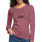 DAMEN LANGARM-SHIRT - HEIDEL(BERG)ER TRANSPARENT - Malve