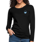 DAMEN LANGARM-SHIRT - HEIDELBERGER SCHLOSS (DESIGN HINTEN) DARK - Schwarz