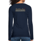 DAMEN LANGARM-SHIRT - HEIDELBERGER SCHLOSS (DESIGN HINTEN) DARK - Navy