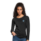DAMEN LANGARM-SHIRT - HEIDELBERGER SCHLOSS DAHÄM (DESIGN HINTEN) DARK - Anthrazit