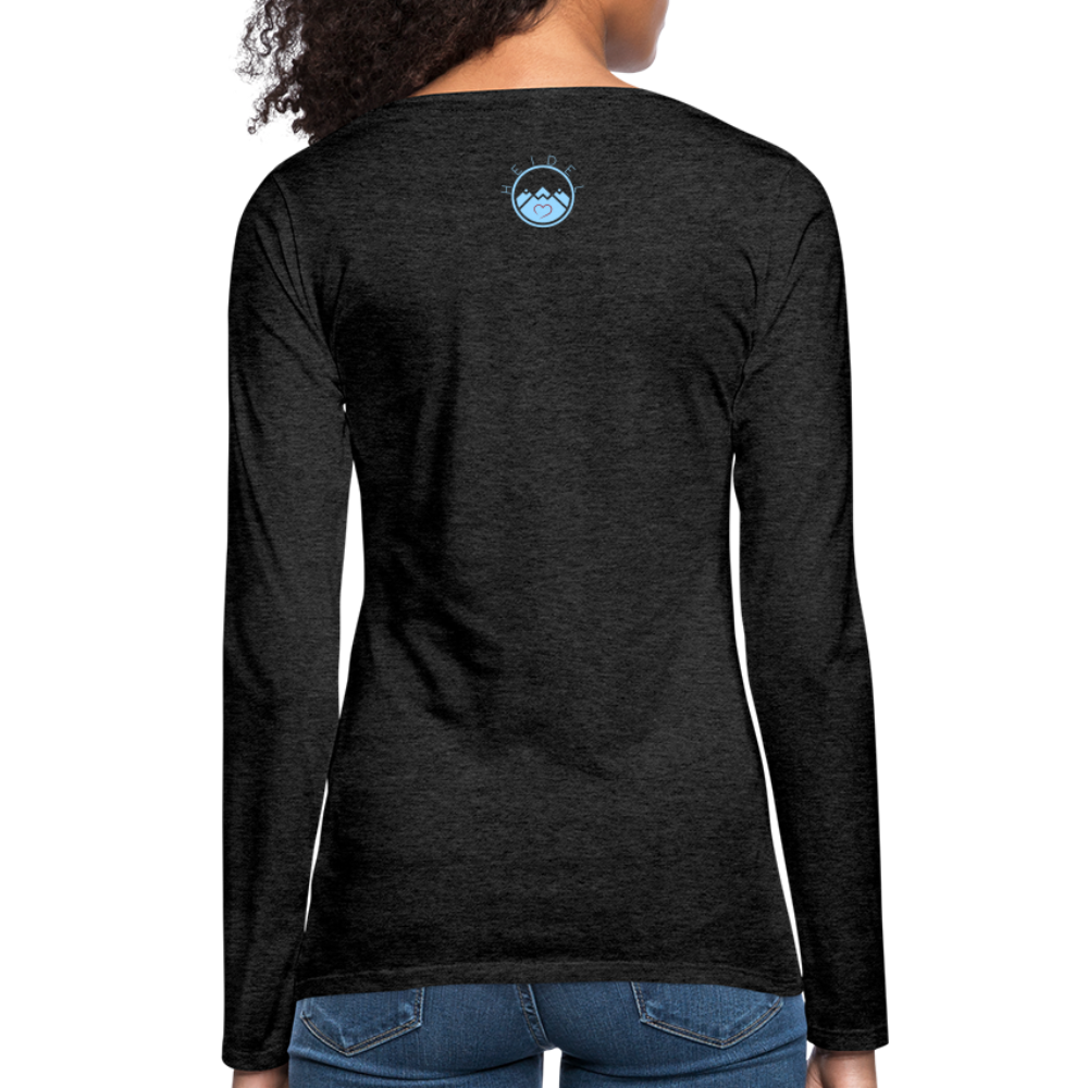 DAMEN LANGARM-SHIRT - HEIDELBERGER SCHLOSS DARK - Anthrazit