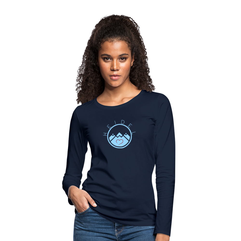 DAMEN LANGARM-SHIRT - HEIDELSTORE DARK - Navy