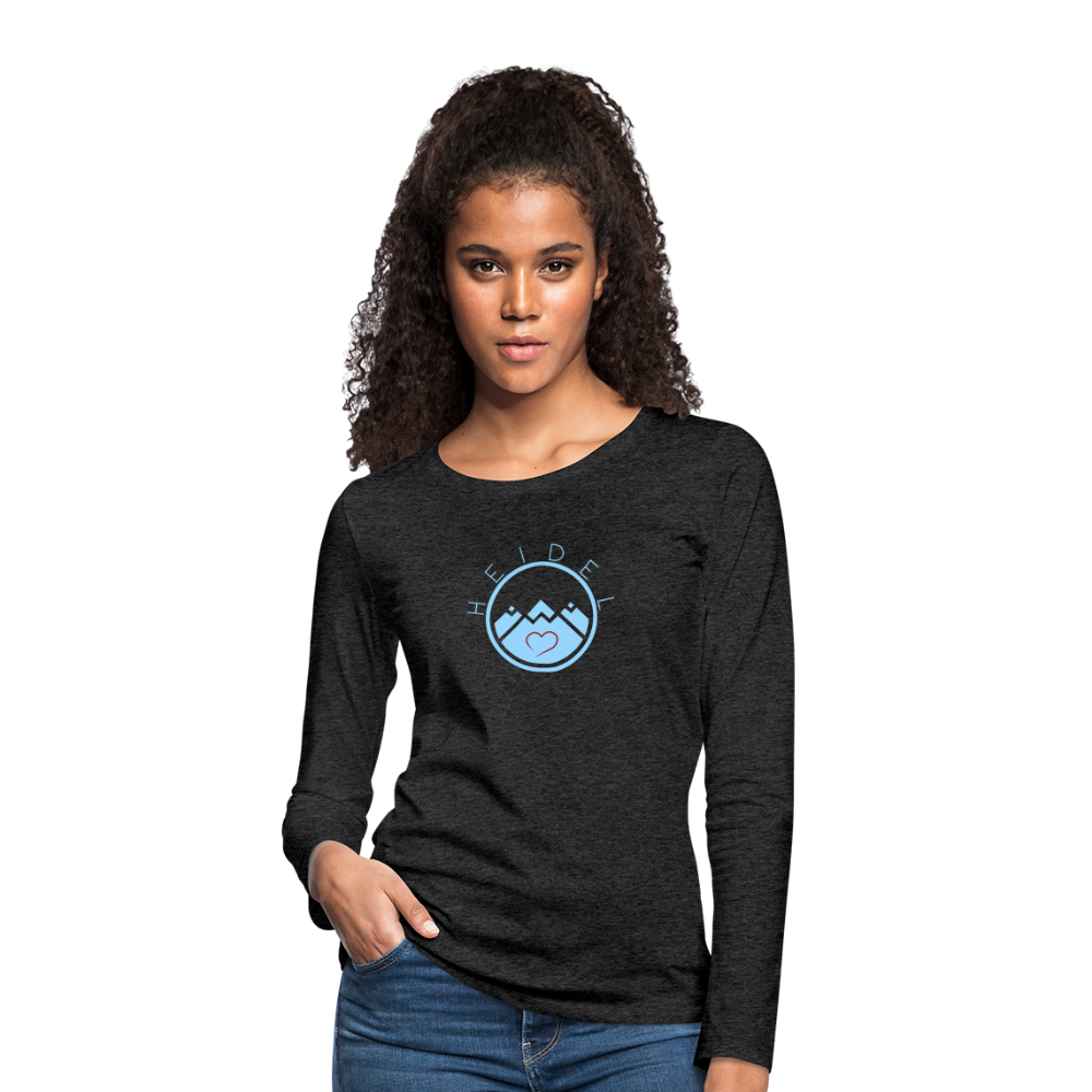DAMEN LANGARM-SHIRT - HEIDELSTORE DARK - Anthrazit