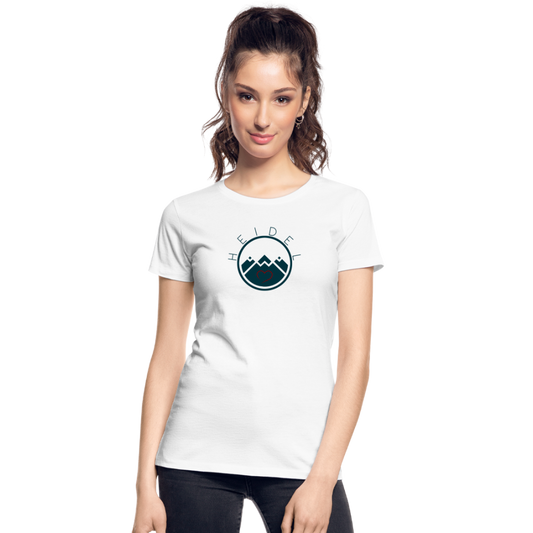 DAMEN ORGANIC SHIRT  - HEIDELSTORE TRANSPARENT - weiß