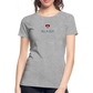 DAMEN ORGANIC SHIRT - ALLA GUT TRANSPARENT - Grau meliert