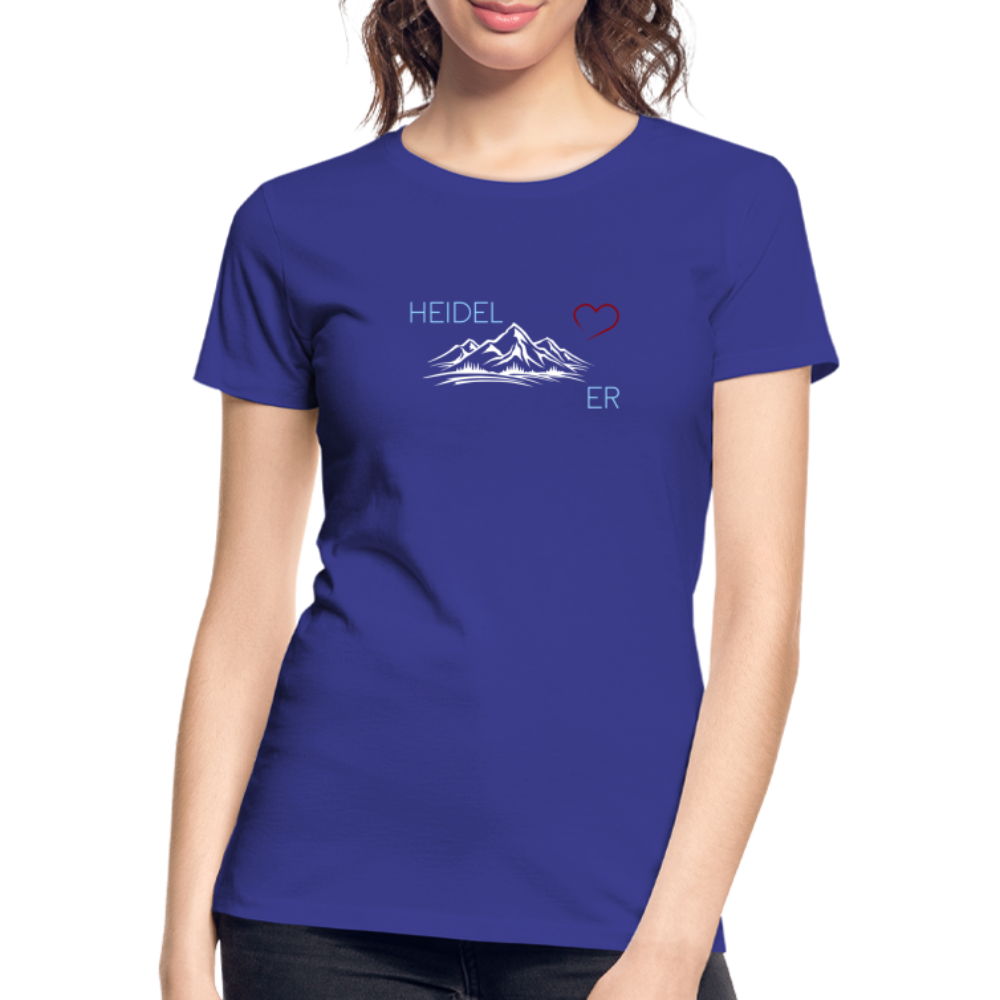 DAMEN ORGANIC SHIRT - HEIDEL(BERG)ER DARK - Königsblau