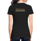 DAMEN ORGANIC SHIRT - HEIDELBERGER SCHLOSS (DESIGN HINTEN) DARK - Schwarz