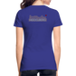 DAMEN ORGANIC SHIRT - HEIDELBERGER SCHLOSS (DESIGN HINTEN) DARK - Königsblau