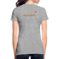 DAMEN ORGANIC SHIRT - HEIDELBERGER SCHLOSS (DESIGN HINTEN) TRANSPARENT - Grau meliert