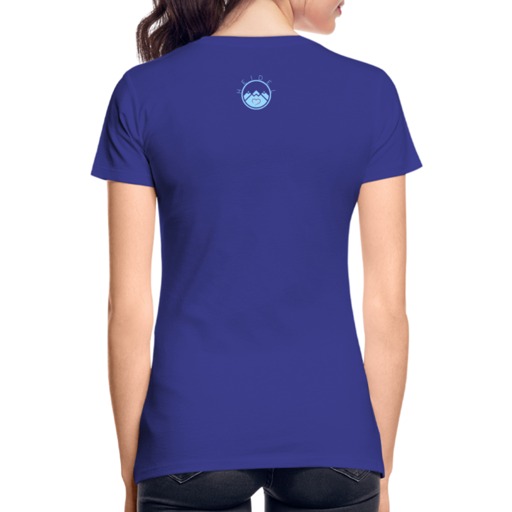 DAMEN ORGANIC SHIRT - HEIDELBERGER SCHLOSS DAHÄM DARK - Königsblau