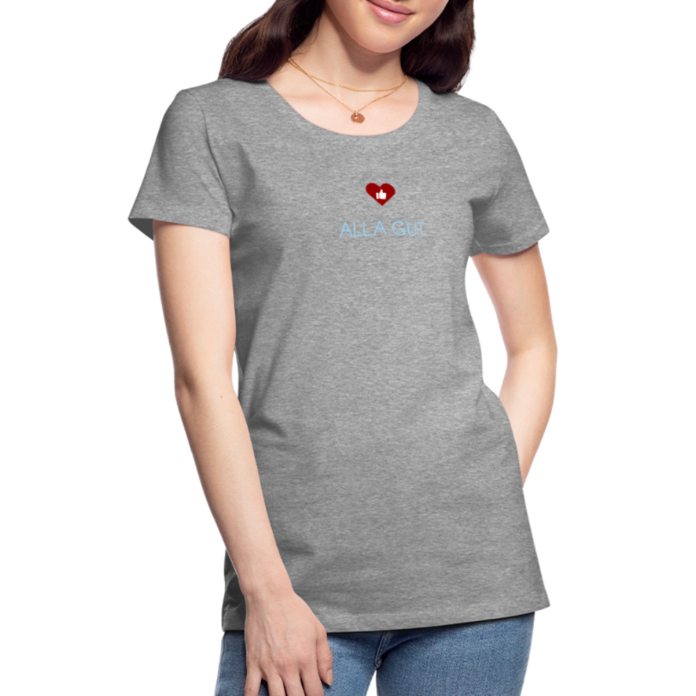 DAMEN SHIRT - ALLA GUT DARK - Grau meliert