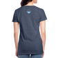 DAMEN SHIRT - ALLA GUT DARK - Blau meliert