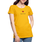 DAMEN SHIRT - ALLA GUT TRANSPARENT - Sonnengelb