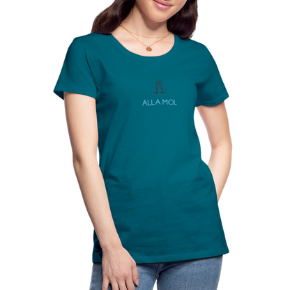 DAMEN SHIRT - ALLA MOL DARK - Divablau