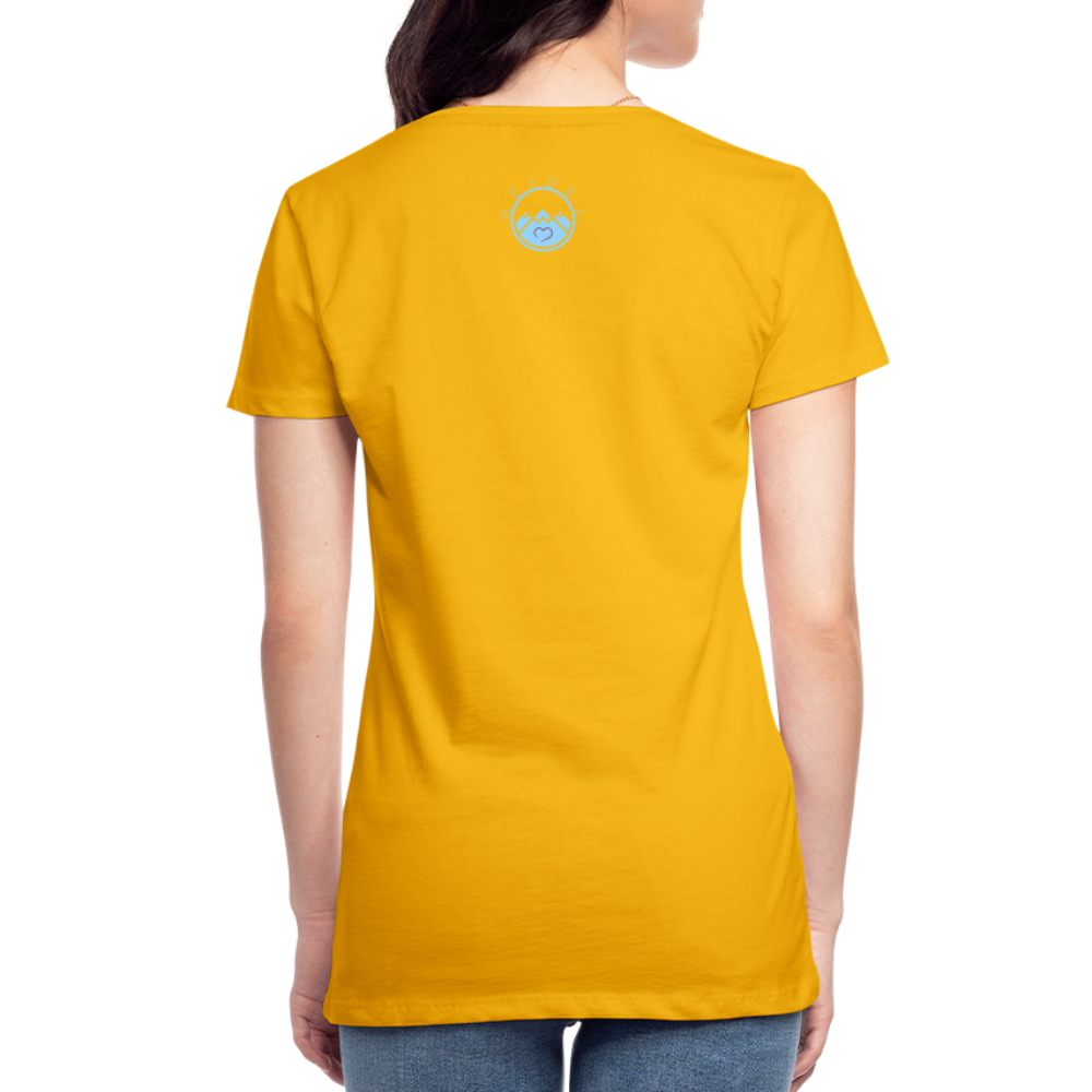DAMEN SHIRT - ALLA MOL DARK - Sonnengelb