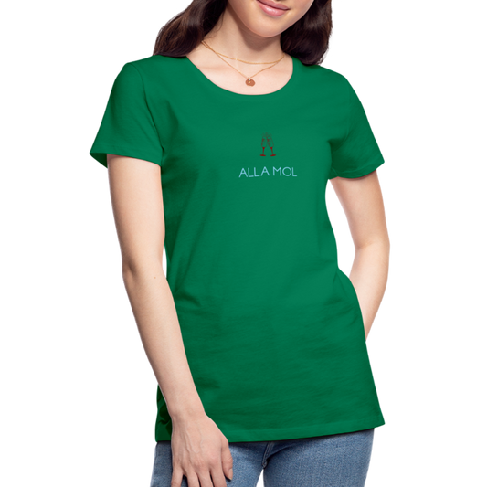 DAMEN SHIRT - ALLA MOL DARK - Kelly Green