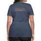 DAMEN SHIRT - HEIDELBERGER SCHLOSS DAHÄM (DESIGN HINTEN) DARK - Blau meliert
