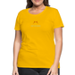 DAMEN SHIRT - NUFF UN NUNNA DARK - Sonnengelb