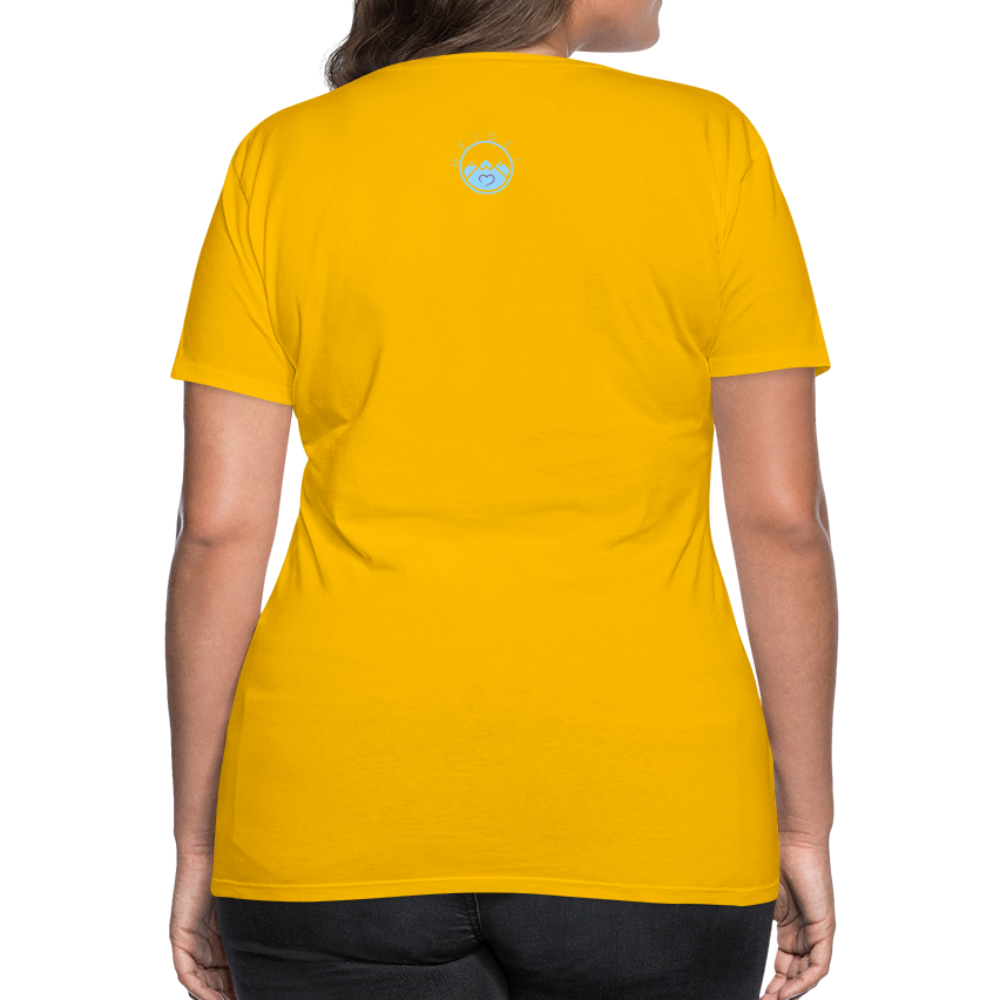 DAMEN SHIRT - NUFF UN NUNNA DARK - Sonnengelb