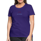 DAMEN SHIRT - NUFF UN NUNNA DARK - Lila