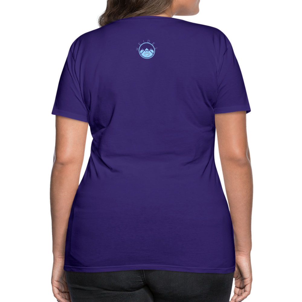 DAMEN SHIRT - NUFF UN NUNNA DARK - Lila