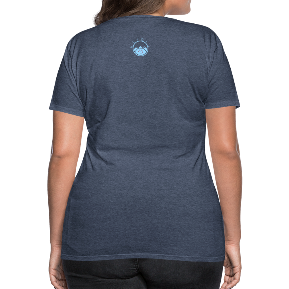 DAMEN SHIRT - NUFF UN NUNNA DARK - Blau meliert