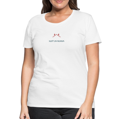 DAMEN SHIRT - NUFF UN NUNNA TRANSPARENT - Weiß