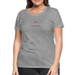 DAMEN SHIRT - NUFF UN NUNNA TRANSPARENT - Grau meliert